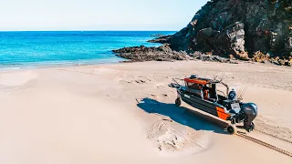 Damien Brown's epic amphibious StabiX on Kangaroo Island