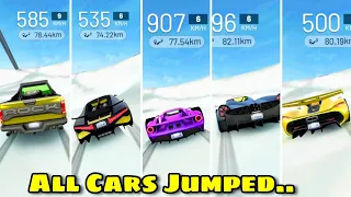 ALL ANGRY CARS JUMPED || extreme car driving simulator new update
