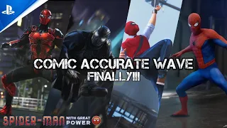 SPIDER-MAN SUITS SHOWCASE! COMIC ACCURATE??? | MARVELS AVENGERS