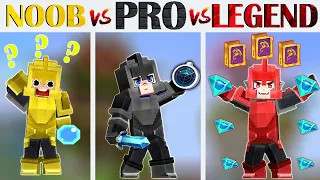 NOOB vs PRO vs LEGEND - NEW Bed Wars PROPS 2021 | Blockman Go Gameplay (Android , iOS)