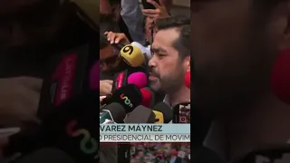 Jorge Álvarez Máynez vota en elecciones presidenciales 2024 #shorts #elecciones2024