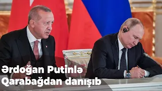 Ərdoğan Putinlə telefonla danışıb - Baku TV