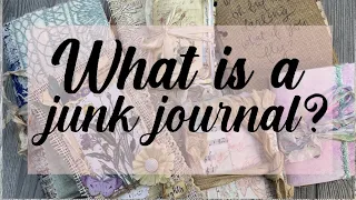 What is a junk journal? | Examples of junk journals & how I use them 😊