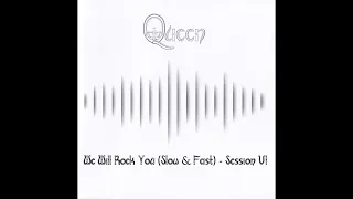 Queen - We Will Rock You (Slow & Fast) (BBC Session 6 - October, 1977)