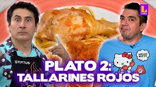 El Gran Chef Famosos PROGRAMA 8 de diciembre | Plato dos: Tallarines rojos | LATINA EN VIVO