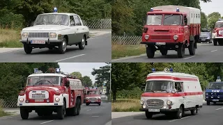 (Oldtimer mit viel Blaulicht) Blaulichttreffen in Rothenburg O.L.