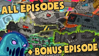 All Episodes about Ratte in the Maze of Death + Bonus Final Episode -Cartoons about tanks