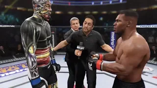 Mike Tyson vs. Voodoo (EA Sports UFC 2) - CPU vs. CPU 🥊