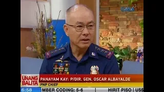 UB: Panayam kay PNP Chief P/Dir. Gen. Oscar Albayalde