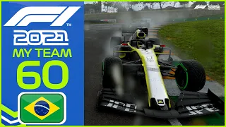 F1 2021 MyTeam KARRIERE #60: Reifenpoker bei Wetterchaos!