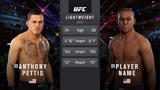 EA SPORTS UFC 3 couldnt stand up with Anthony Pettis idol to rival