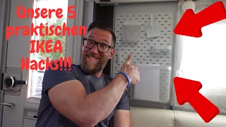 WIR SIND BEGEISTERT!!! "5 IKEA HACKS FÜRS CAMPEN"!!!