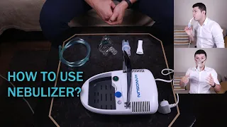 How to use a nebulizer machine? Unbox, demo and instructions