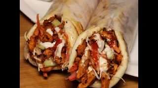 Grilled Chicken Shawarma with Tahini Sauce By Recipes of the World