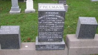 Halifax, the graves of the "Titanic" victims