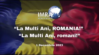 La Multi Ani, ROMANIA!