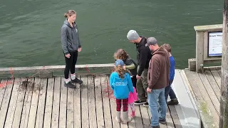 Канада. Ванкувер. Первая рыбалка На озере Сасамат