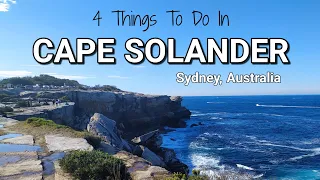 4 THINGS TO DO IN CAPE SOLANDER, SYDNEY, AUSTRALIA