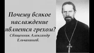 Почему всякое наслаждение - есть грех?  Священник Александр Ельчанинов.