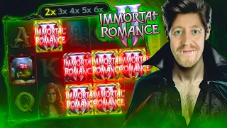 IMMORTAL ROMANCE 2! Big Bonus Win!! New Online Slot!