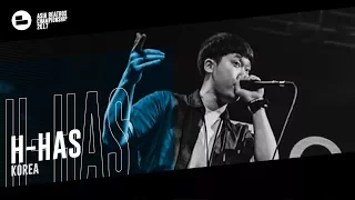 H-has（KR）｜Asia Beatbox Championship 2017 Solo Elimination