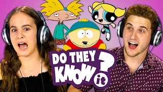 DO TEENS KNOW 90s CARTOONS? #2 (REACT: Do They Know It?)