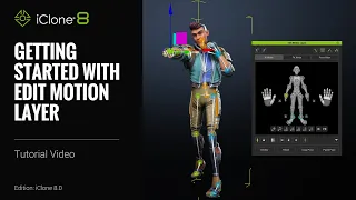 How to Edit Different 3D Motions in the Same Motion Clip | iClone 8 Tutorial