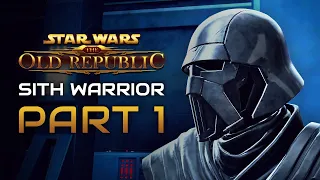 Star Wars: The Old Republic Playthrough | Sith Warrior | Part 1: Arm Yourself