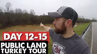 Mississippi Flood, WE NEED A RAFT! - Public Land Turkey Tour Day 12-15