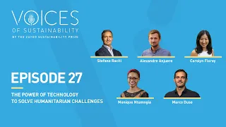 Voices of Sustainability – Episode 27: The Power of Technology to Solve Humanitarian Challenges