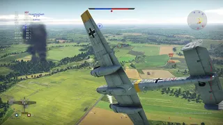 War Thunder_Bf-110 F2 RB gameplay