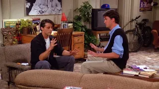 Friends _ Chandler starts smoking again _ season 1 episode 3