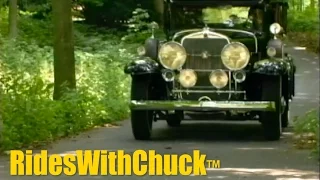 We take a ride in a 1931 V16 Cadillac  after a quick look at a Cadillac Ciel