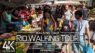 【4K 60fps】🇧🇷 VIRTUAL WALKING TOUR: 🚶 «Rio de Janeiro - Brazil 2023» 🎧 ORIGINAL SOUNDS 🚫 NO COMMENT
