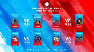 MATCH DAY 14/01/2022| eSports Europe League (Season 2021-22)