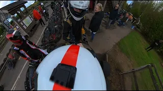 Amazing racing and battles at Herefordshire Raceway Summer Junior Karting Championship