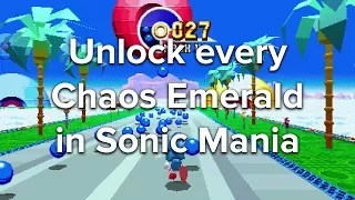 How to get all Chaos Emeralds in Sonic Mania's special stages