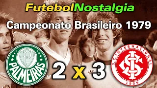 Palmeiras 2 x 3 Internacional-RS - 13-12-1979 ( Campeonato Brasileiro )