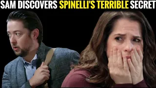 Sam discovers Spinelli's terrible secret ABC General Hospital Spoilers