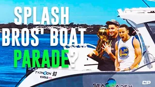 Steph And Klay PLANS To Get On A Boat After Winning 4th Ring 🚤 | Highlights #Shorts