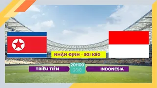 🔴Nhận Định, Soi Kèo Olympic Indonesia vs Olympic Triều Tiên ở ASIAD Vào 15H00 Ngày 24/9 ở Đâu?