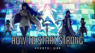 Counter Side - How To Start Strong/In-Depth Look/Day 1 Summons/ Sea Launch