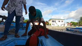 Maldivian fishers life on a pole-and-line tuna fishing vessel. #maldives