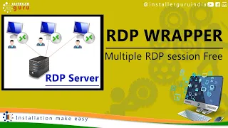 Free Alternative Method for Ultimate Remote Desktop Sessions with RDP Wrapper!🔥🔥