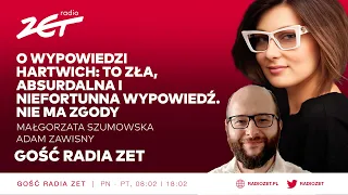 Szumowska i Zawisny o wypowiedzi Hartwich: To zła, absurdalna i niefortunna wypowiedź. Nie ma zgody