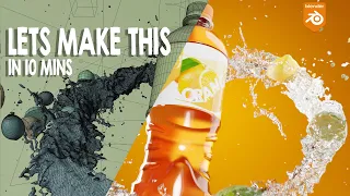 lets make a beverage commercial in blender 2