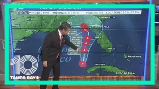 Tracking Eta: Tampa Bay area could see rain, wind impacts on Thursday