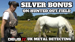 SILVER BONUS 😀FOR THE DEUS II ON A HUNTED OUT FIELD !!