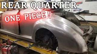 HUGE Quarter Panels - Ep.30 - 1940 Ford Coupe Inspired M40C Build