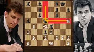Beautiful burnout! - Jan Krzysztof Duda vs Magnus Carlsen - LIndores Abbey Rapid Chess 2020 round 7